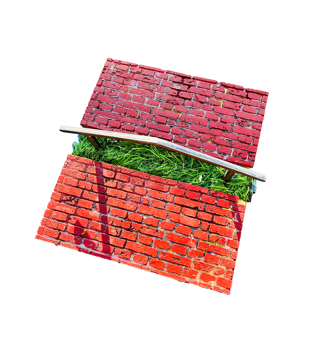 An Double Bricked Up manny Pad to A-Frame Rail