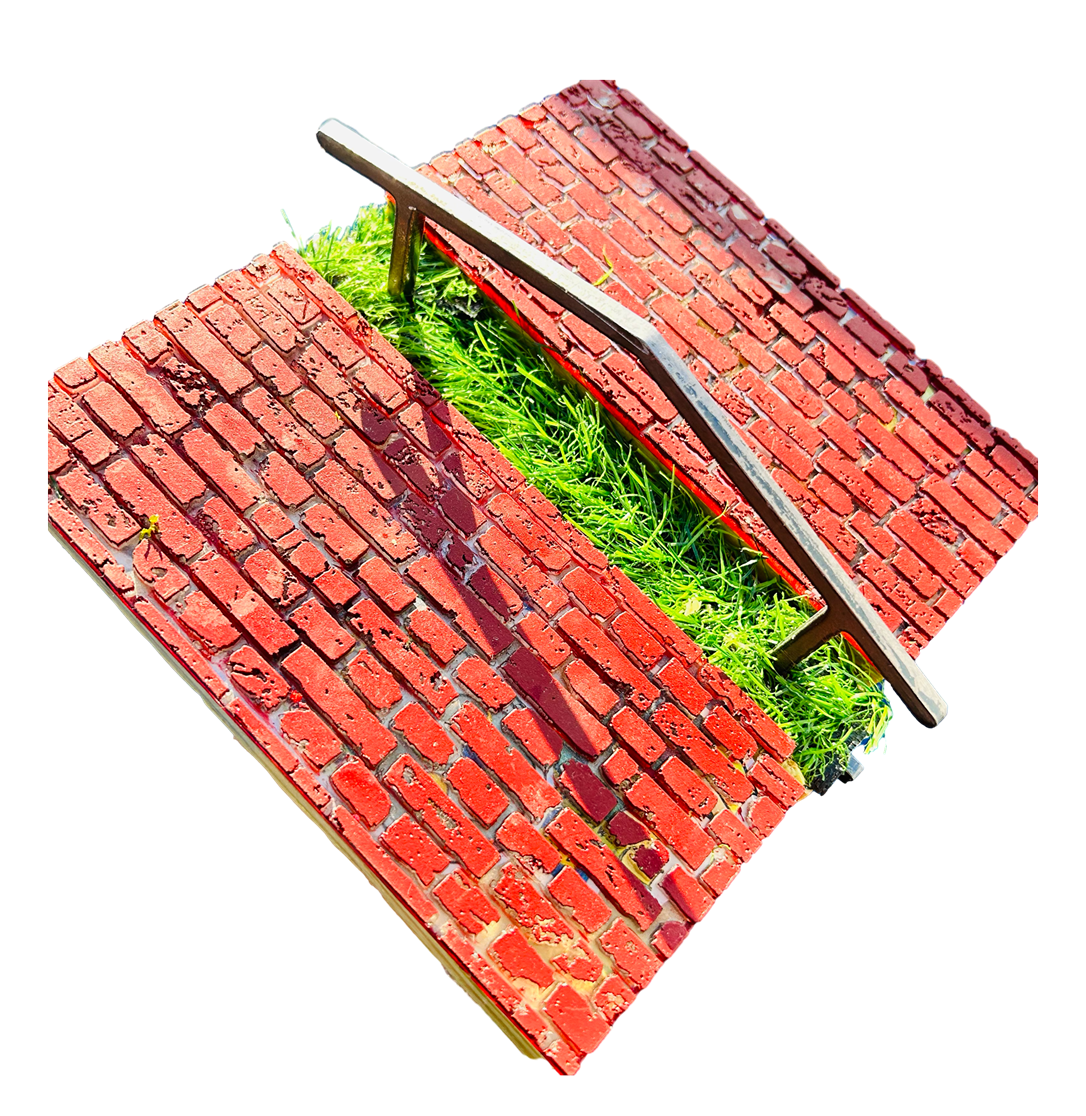 An Double Bricked Up manny Pad to A-Frame Rail